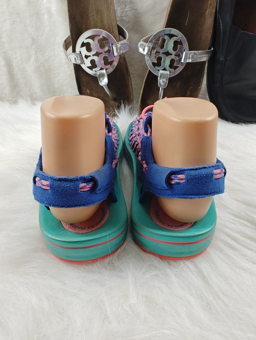 Keen UNEEK Multicolor Water Sandals Women Size 6.5 Braided Cord Comfort Outdoor - Picture 6 of 12